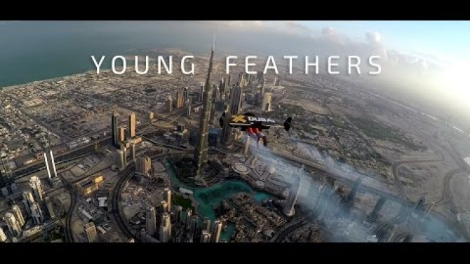 Jetman Dubai repülés