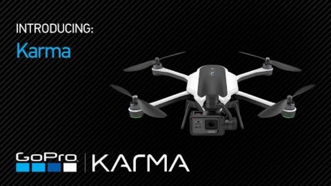 GoPro karma drón