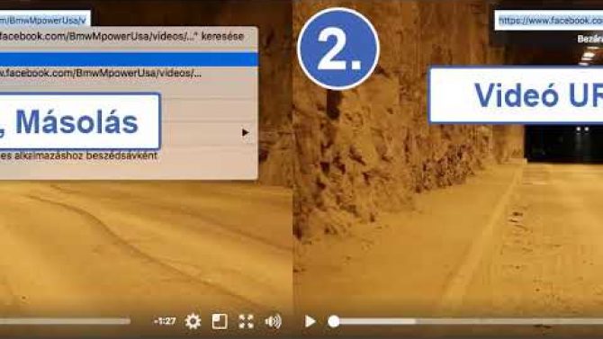 Facebook videó letöltés